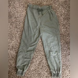 Baggie Joggers Green Color Small
